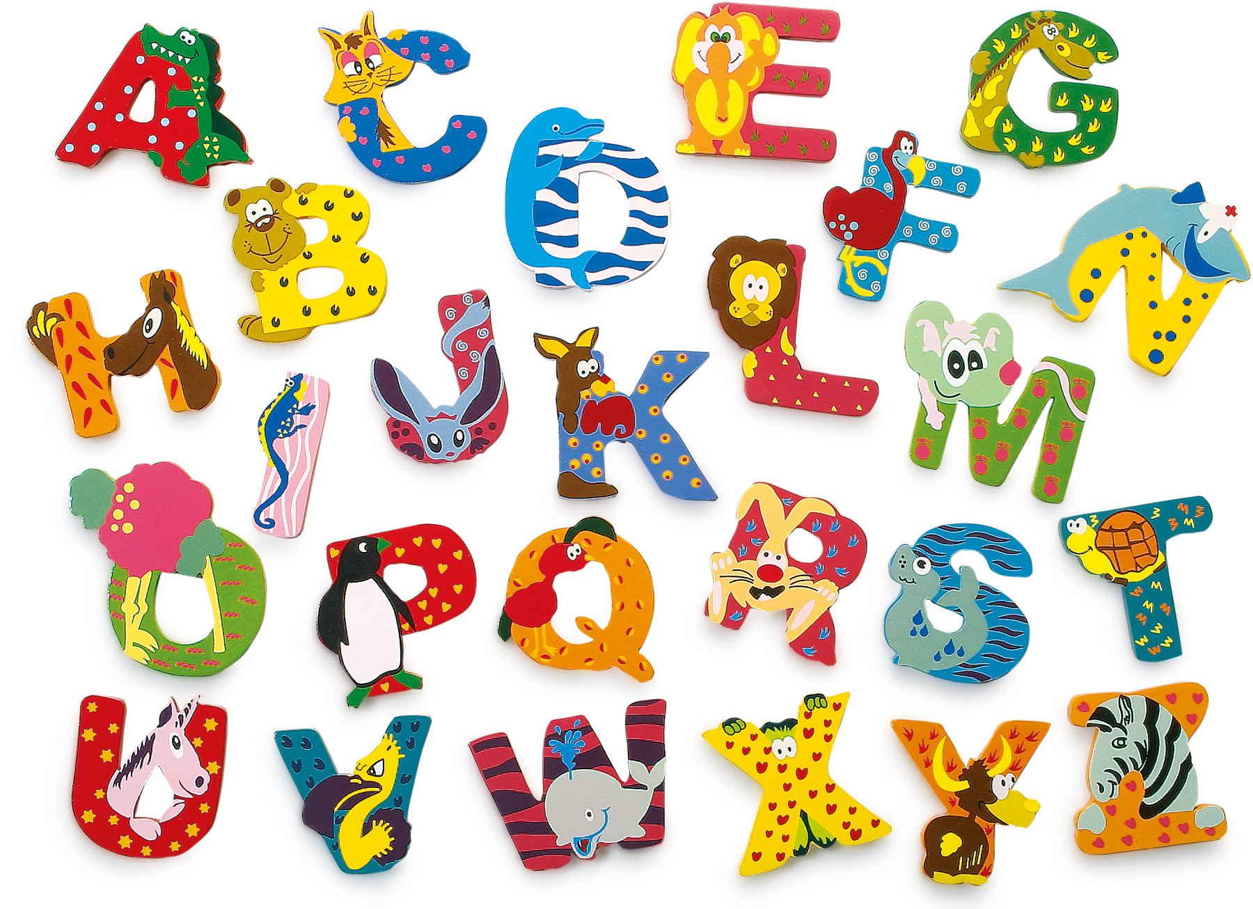 Стилизованные буквы для детей